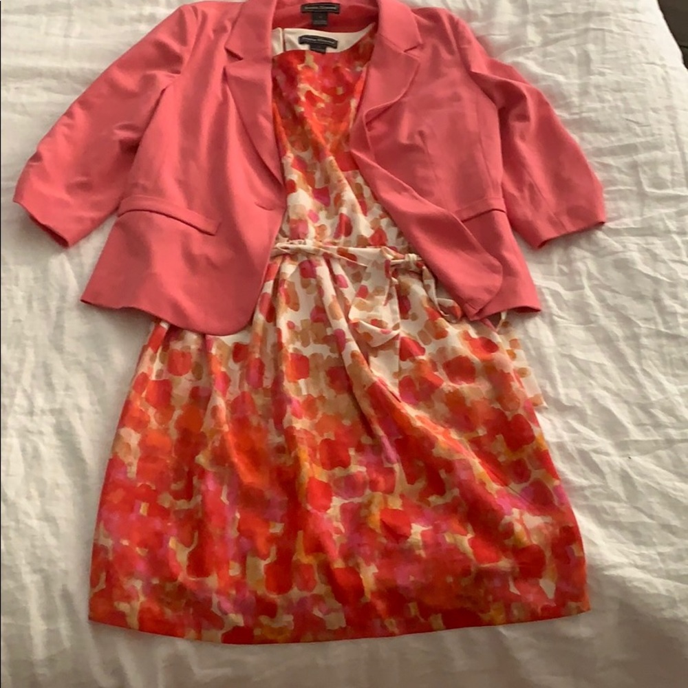 Jessica Howard floral dress and blazer set